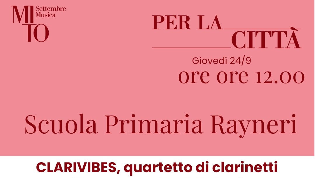 MiTo Settembre Musica - Concerto del 24 settembre 2026