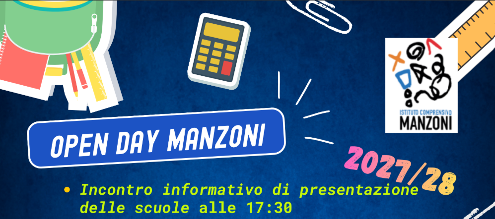 IC Manzoni Open Day 2026-27