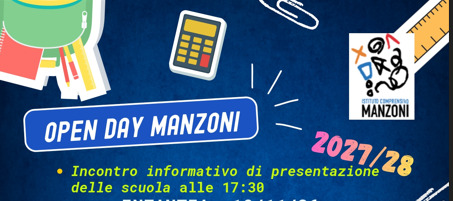 IC Manzoni Open Day 2026-27